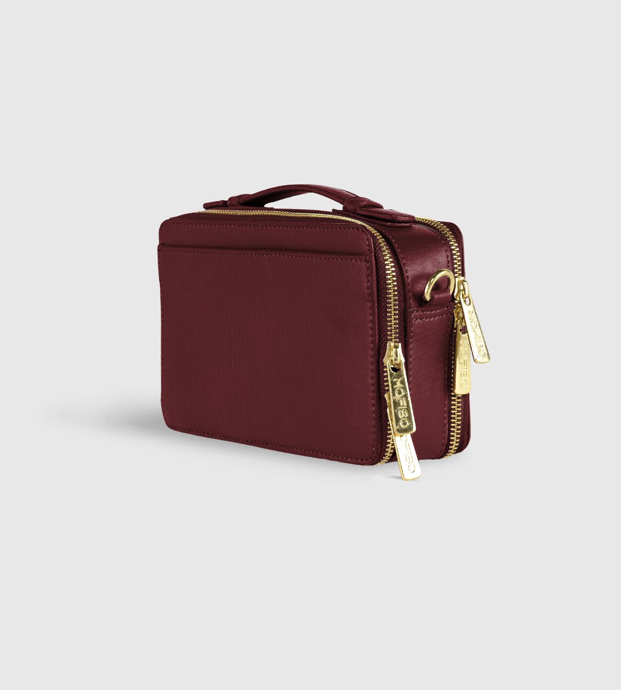 Élégante Ox Red Crossbody Sling Bag