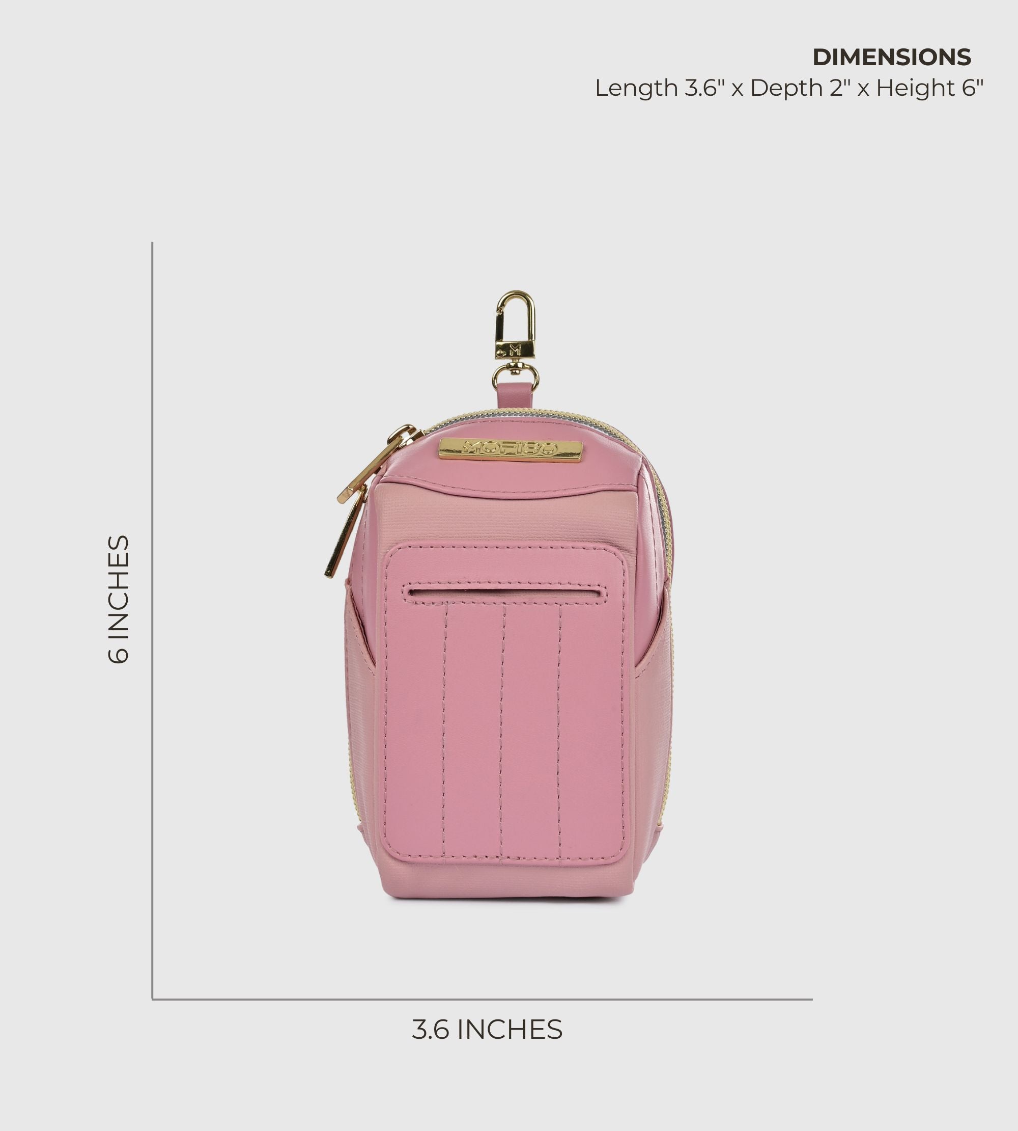 Paparazzi Ash Rose Pink Portable Mini Vanity Pouch