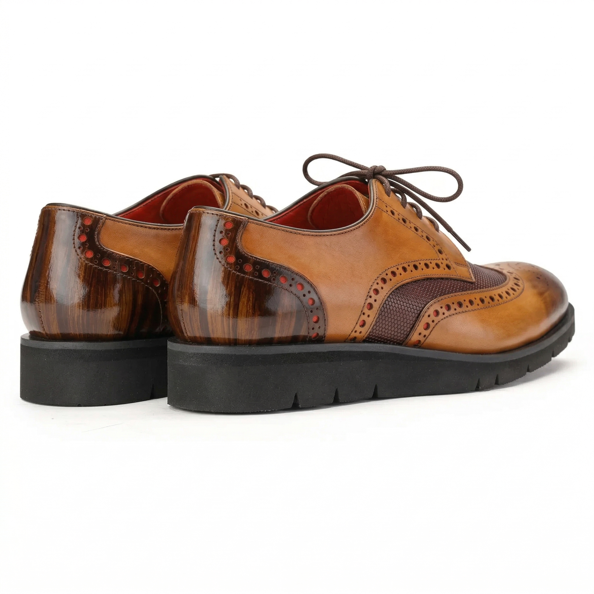 Mendoza AirFlexLite Brogues in Tan