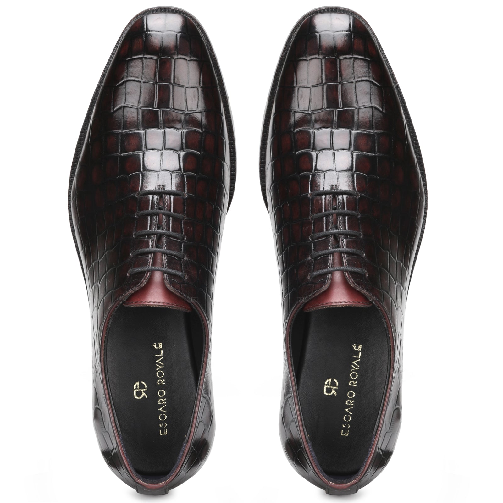 The Ferdinand Wholecut Oxford in Wine