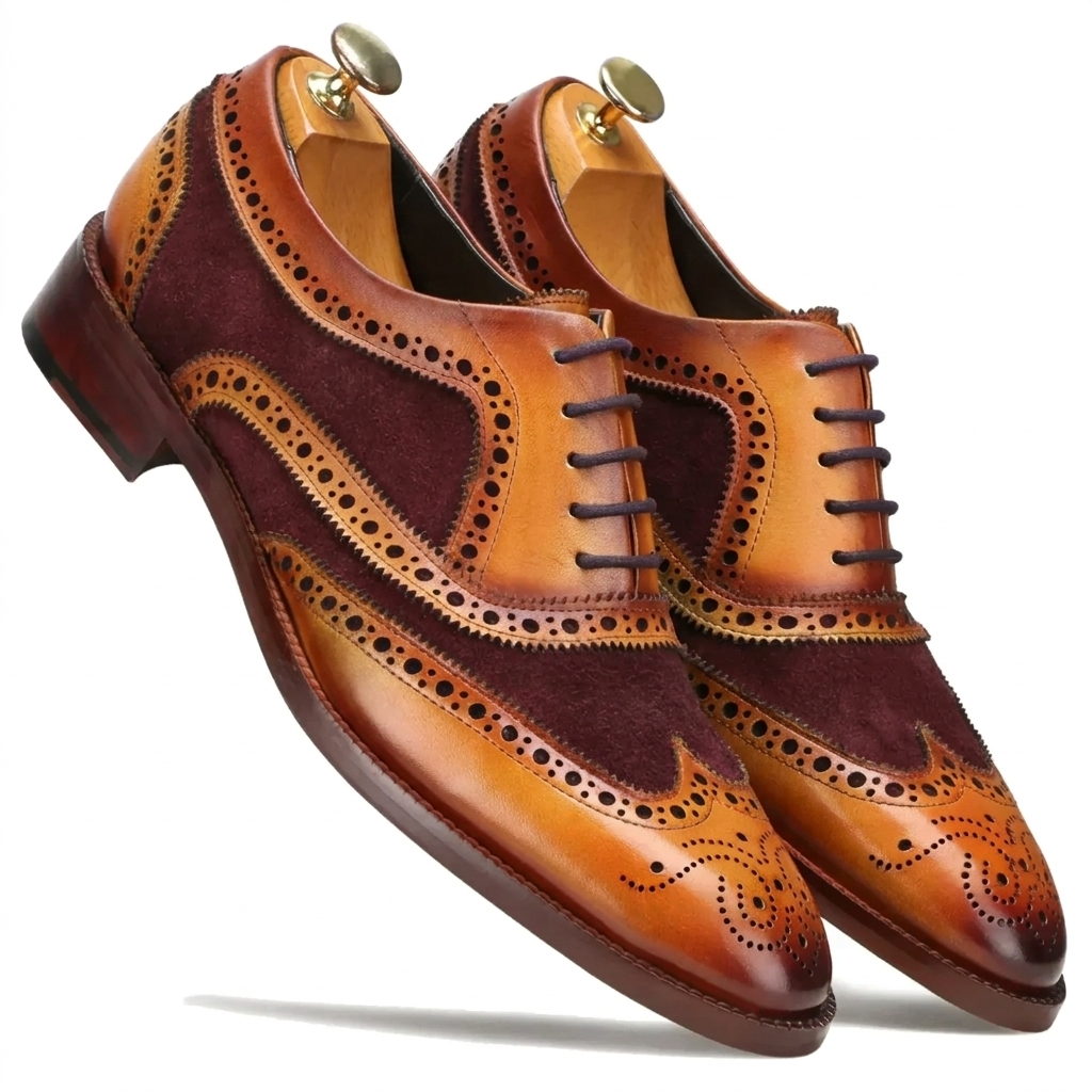 TanRed London Brogues