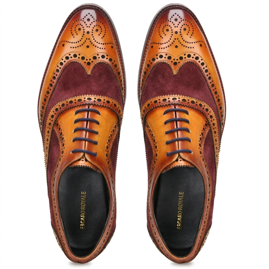 TanRed London Brogues