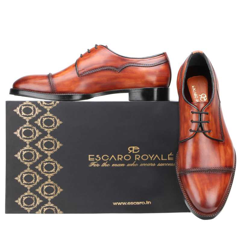 Haruki Cap Toe Derby