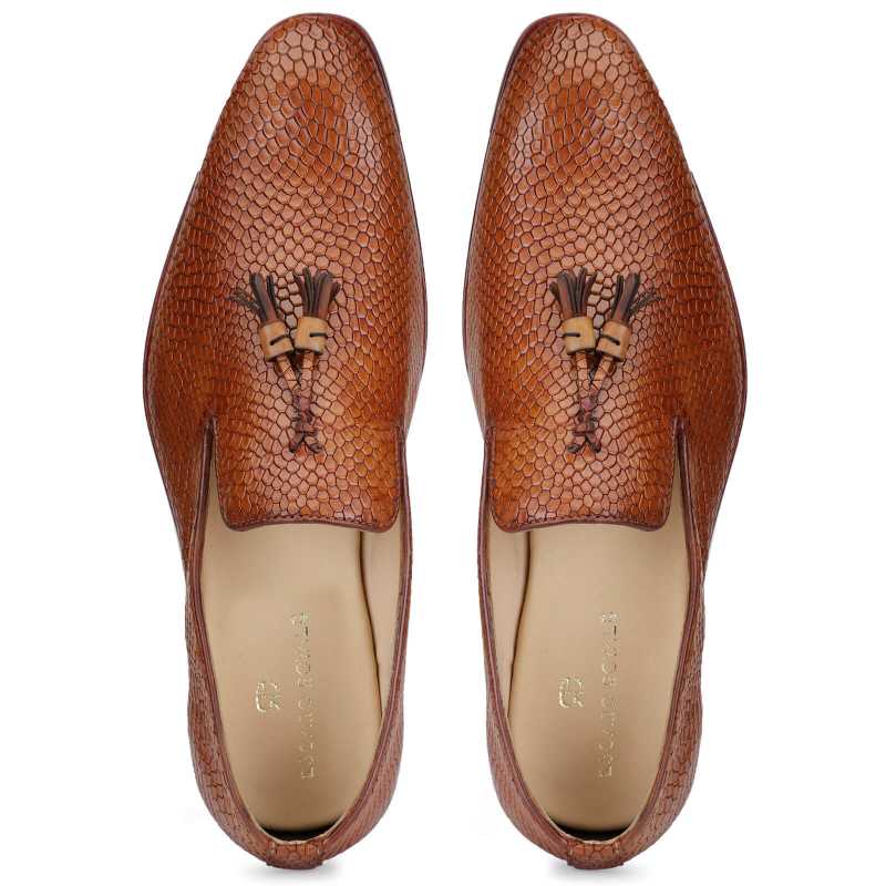 Bourne Weaved Tassel Loafers