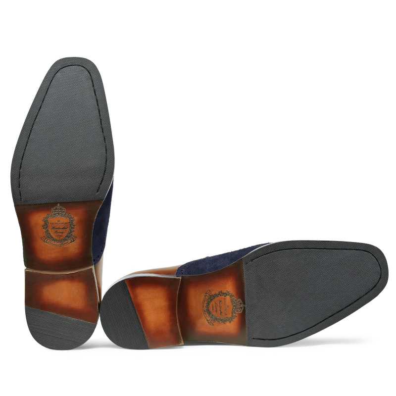 Bart Criss Cross Oxford Tan Blue