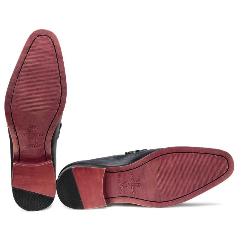 Grey Designer Penny Loafers