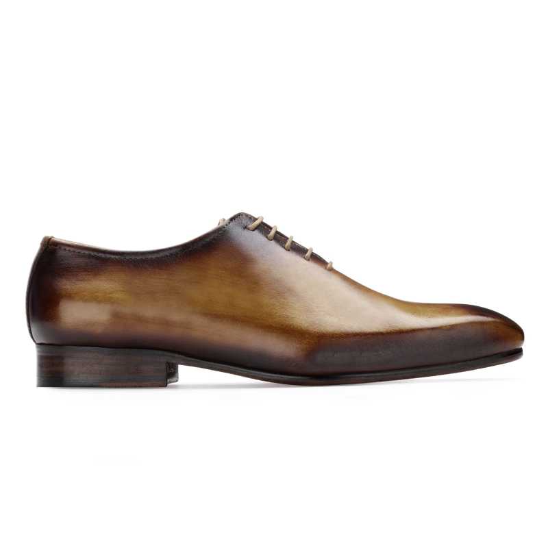 The Leonardo Wholecut Oxford In Tan