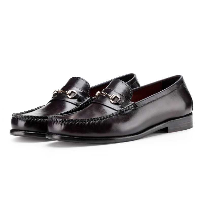 The Carlos Horsebit Loafer In Wine