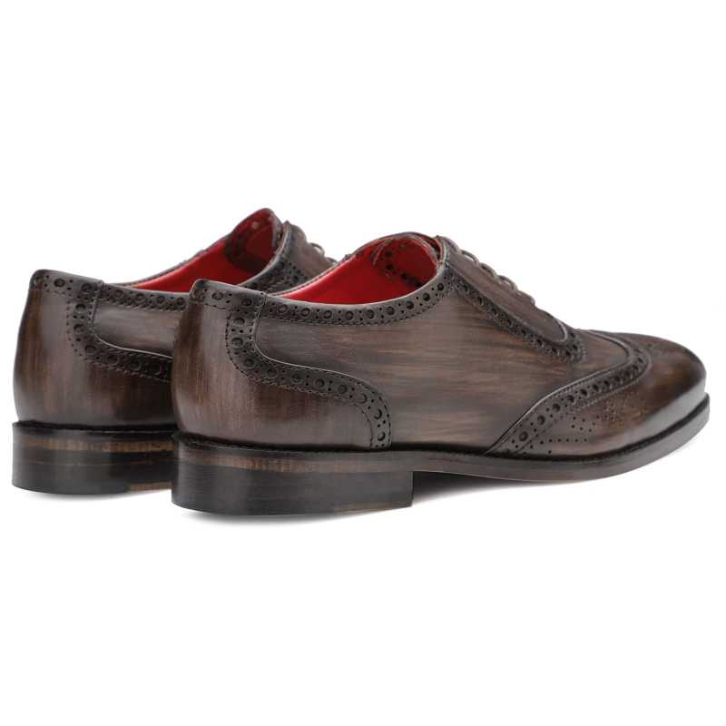 Don Vito Two-Tone Wingtip Brown Brogues