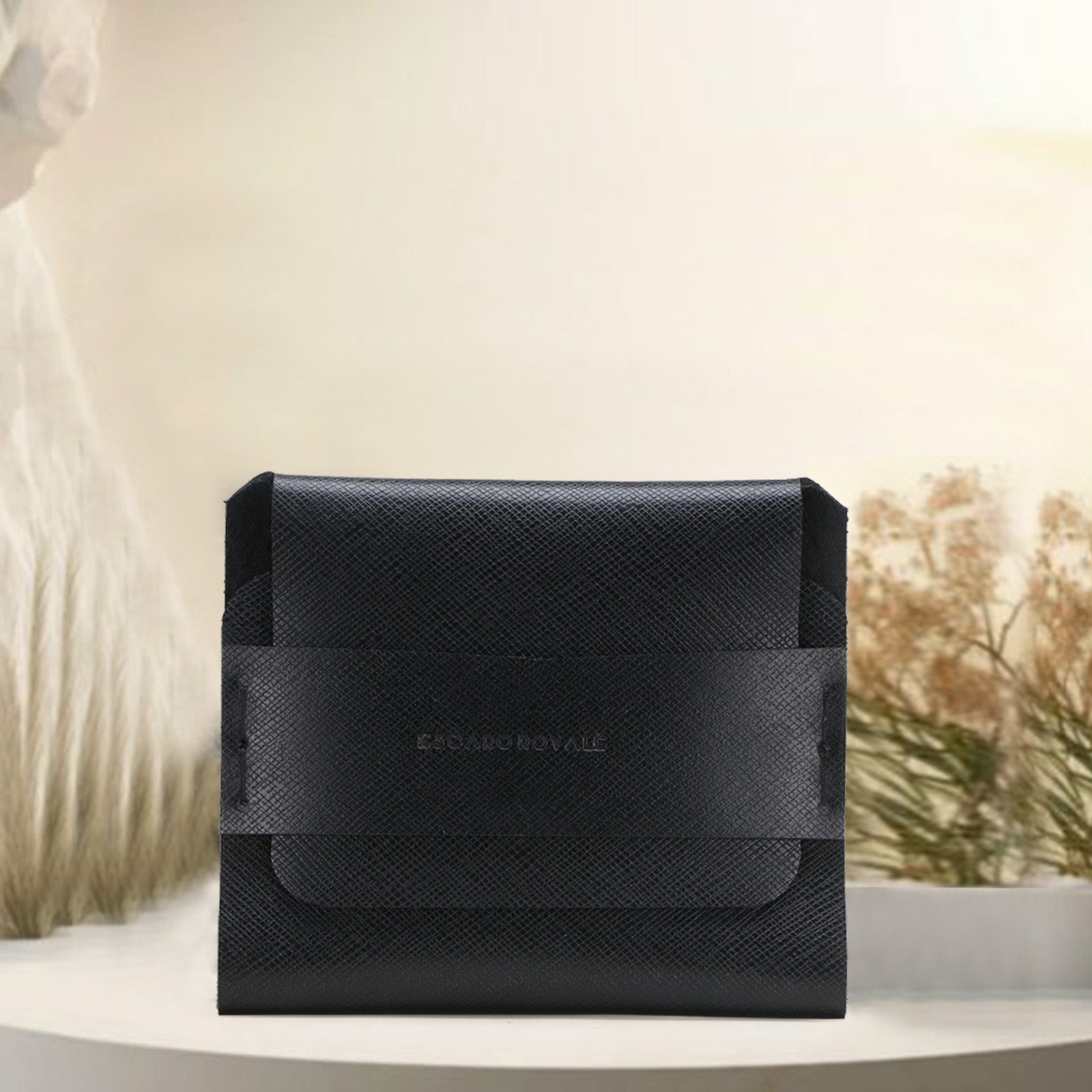 ESCOBAR Men's Luxury Leather Card Holder