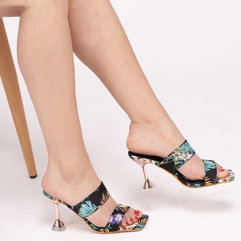Eva Tropical Pyramid High Heels 1022
