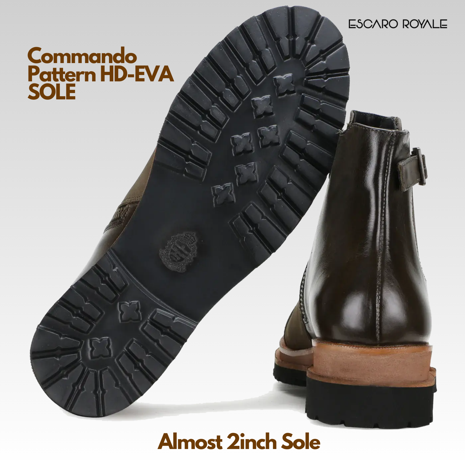 Escaro Royale Maurice Zipper Boots