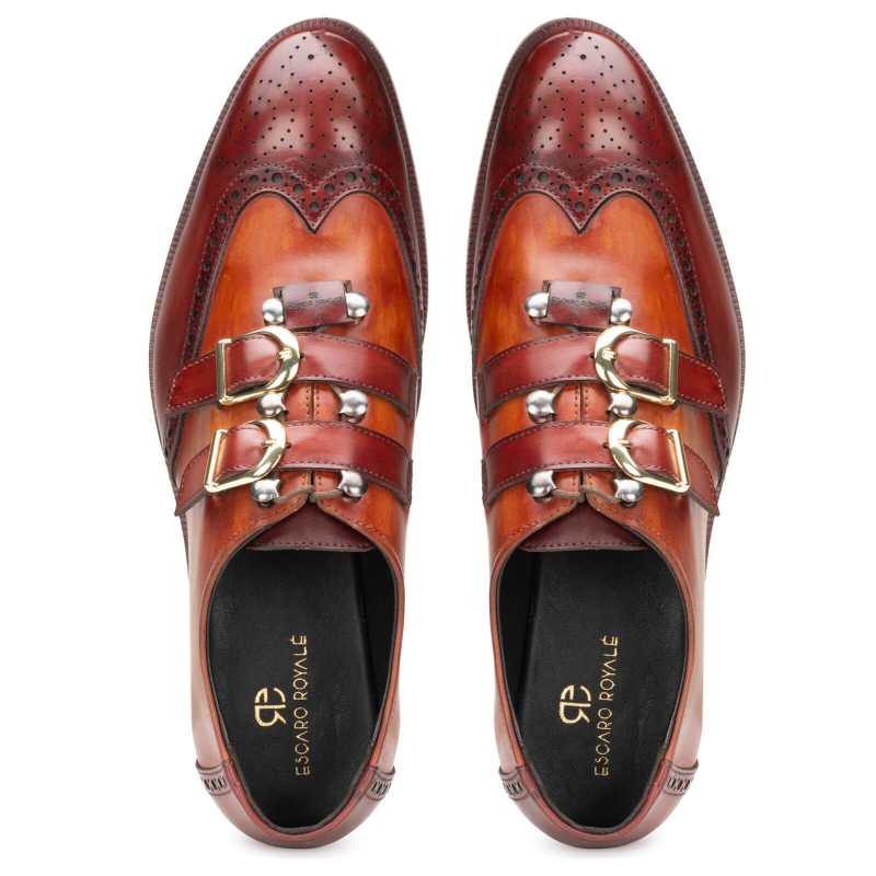Tyler Dual Straps  in Cognac