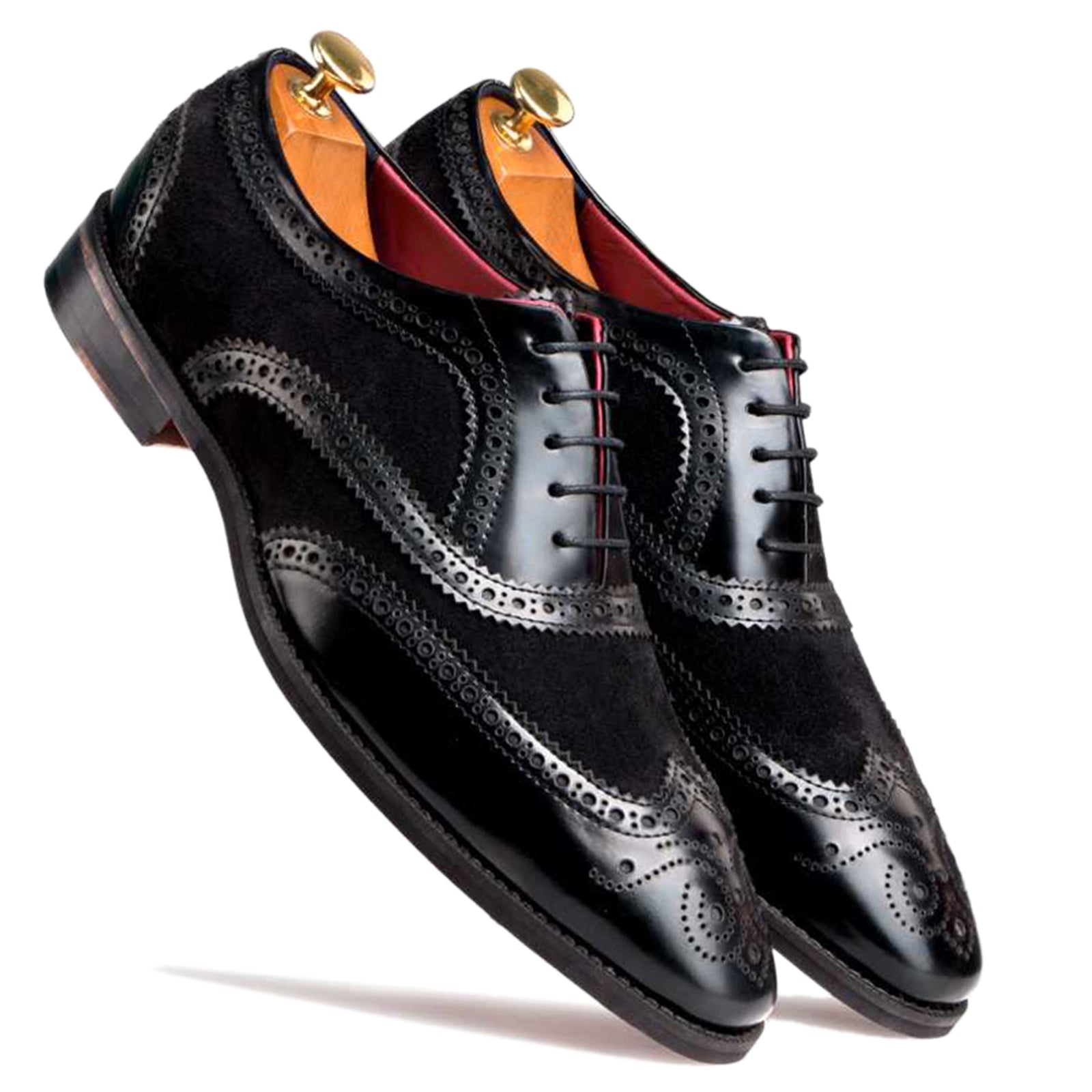 The London Brogues In Black