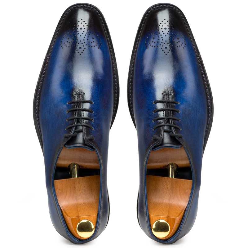 Blue Medallion Wholecut Oxford