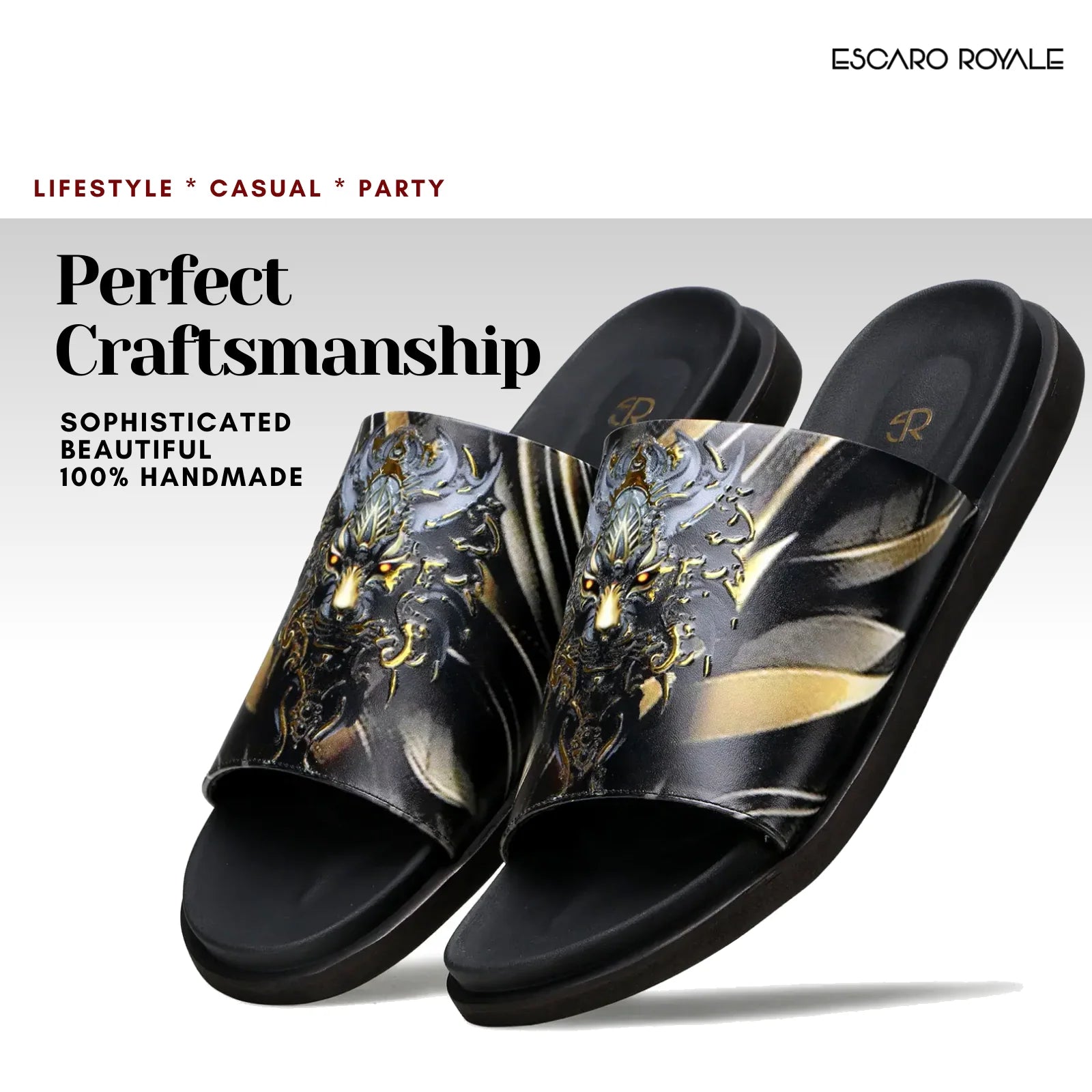 The Outram 3D Printed Slippers In Grey
