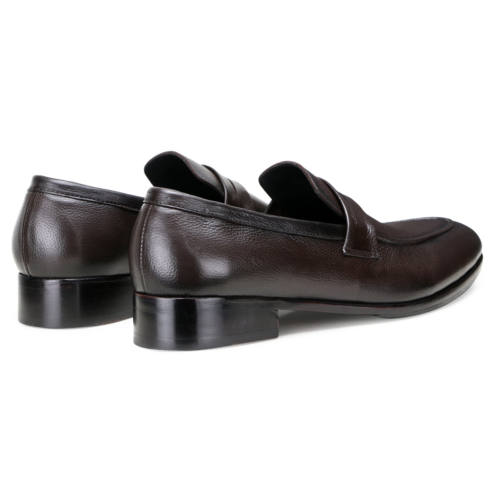 Oliver Sleek Unlined Loafers in Brown