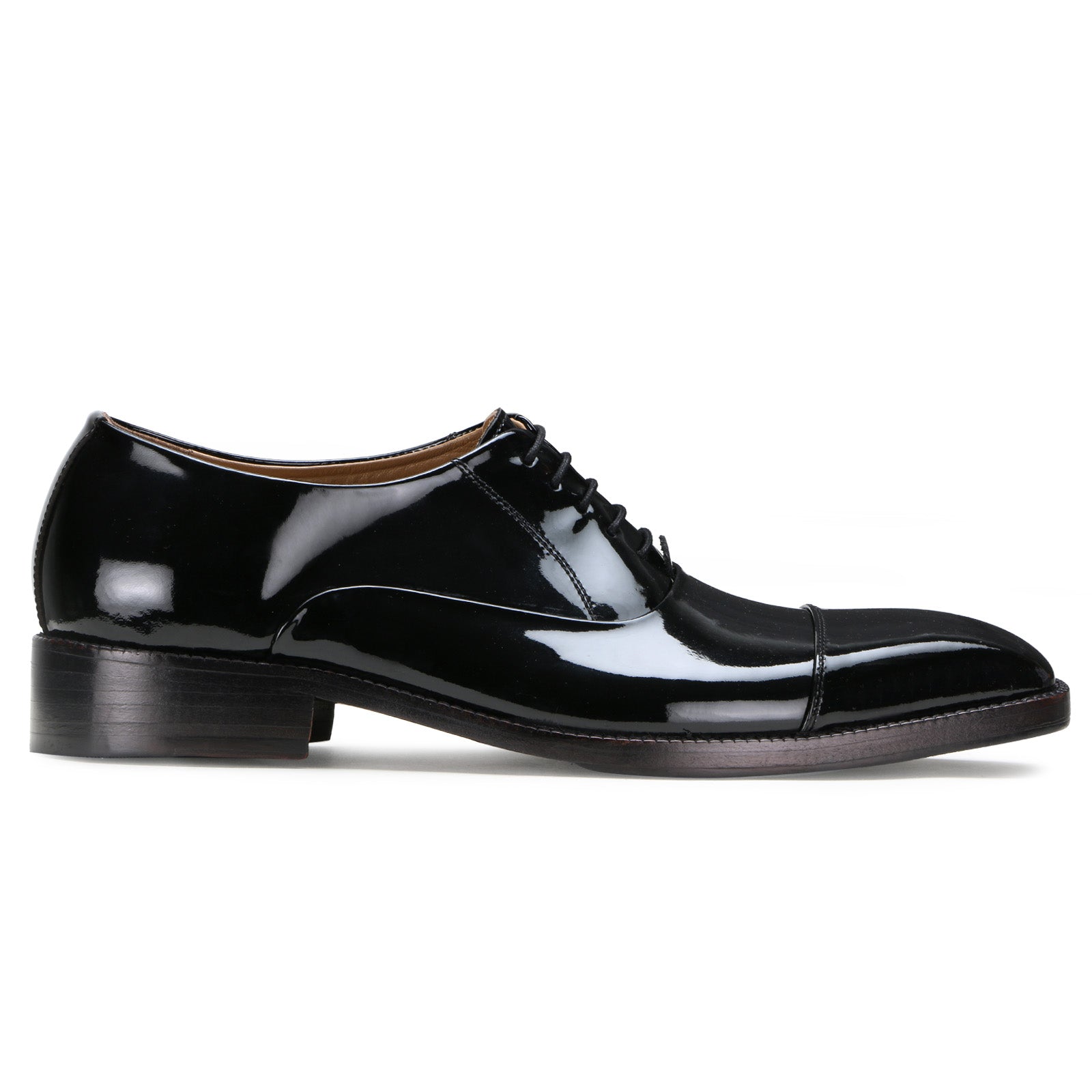 The Hoboken Patent Oxfords In Black