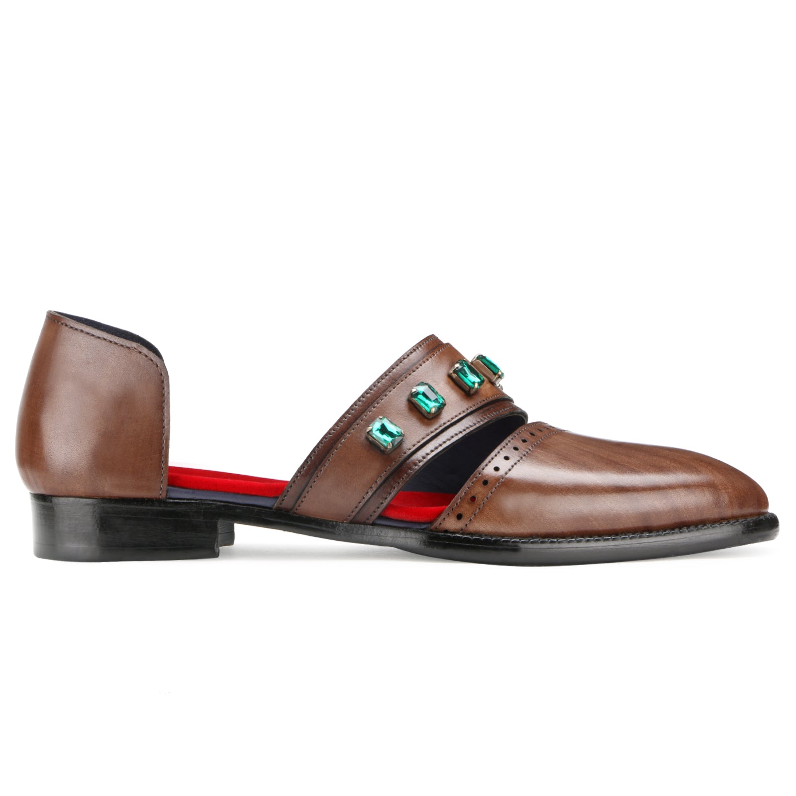 Hector Leather Sandals Brown