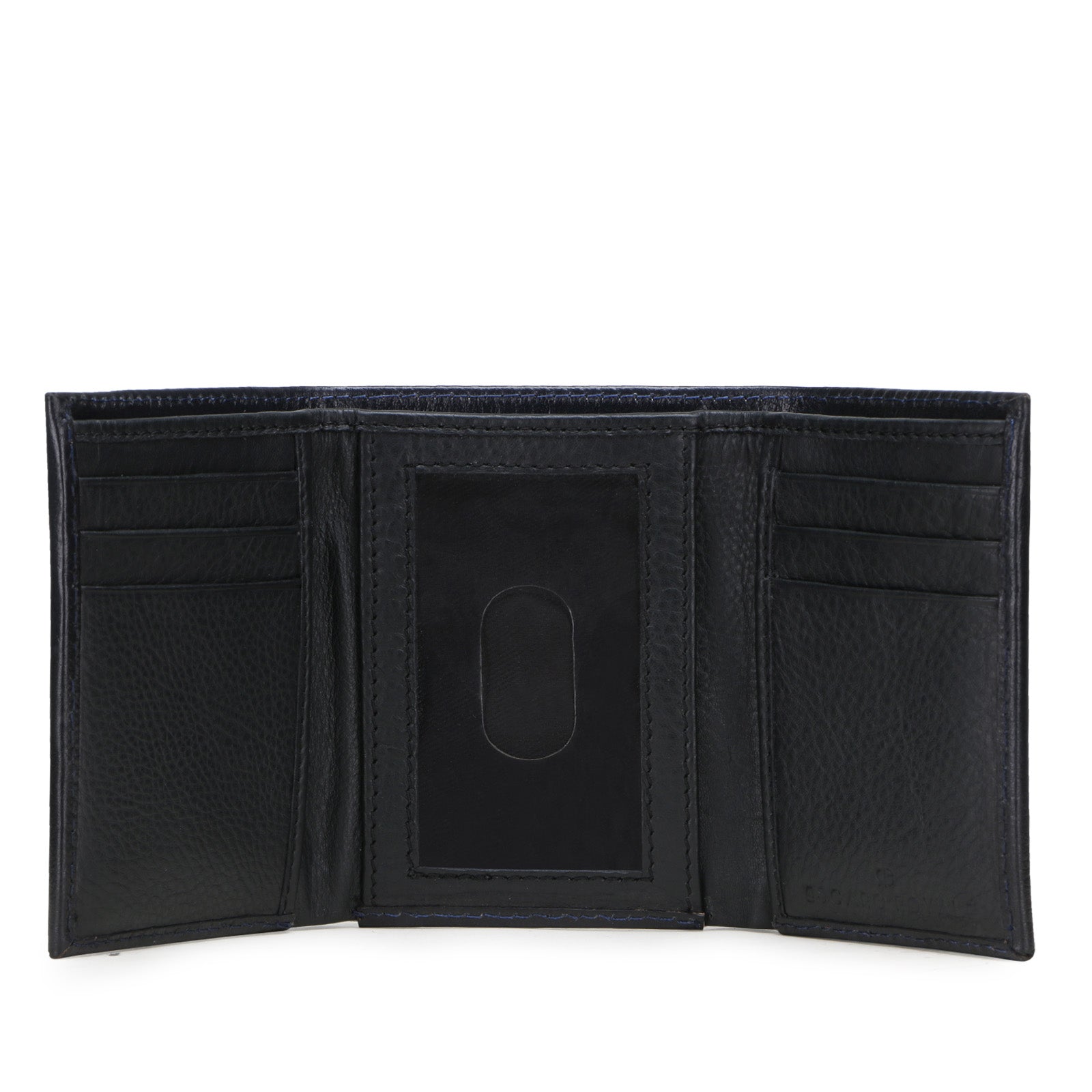 The ZURICH Hand-Tooled Leather Tri-Fold Wallet
