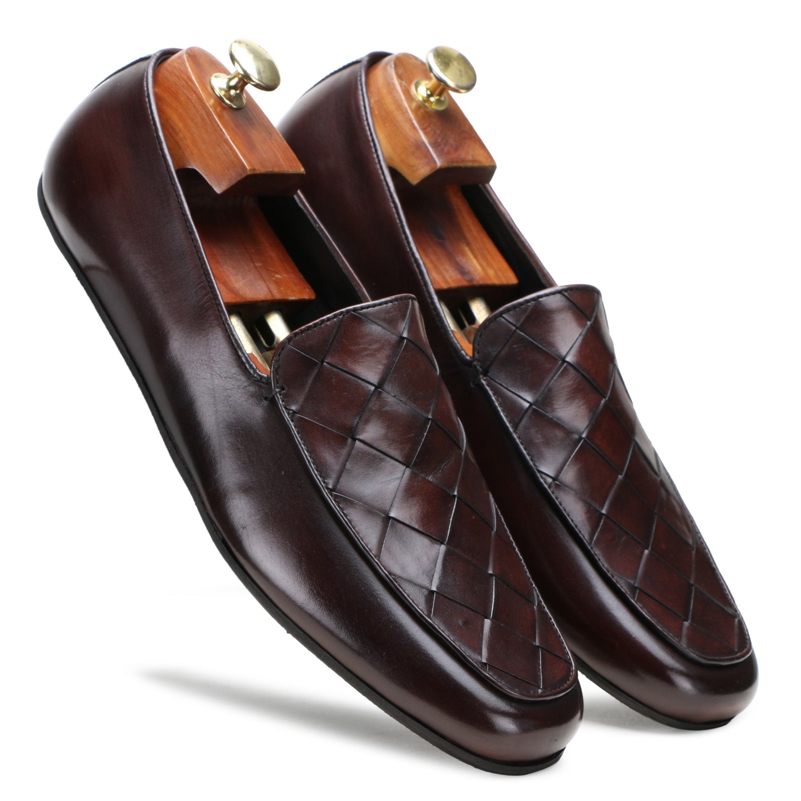 Escaro Royale Fayden Leather shoes in Brow for Men