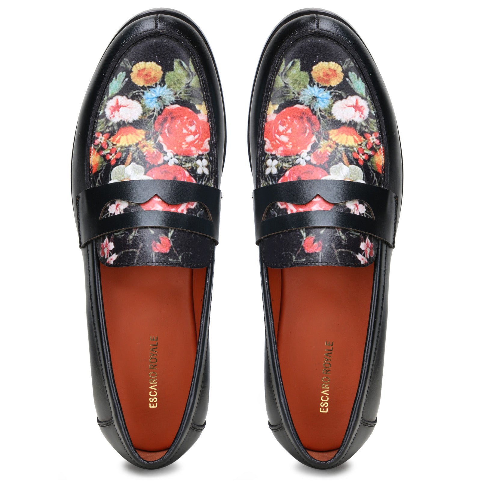 Escaro Royale Camden Craft  Leather shoes in Black for Men