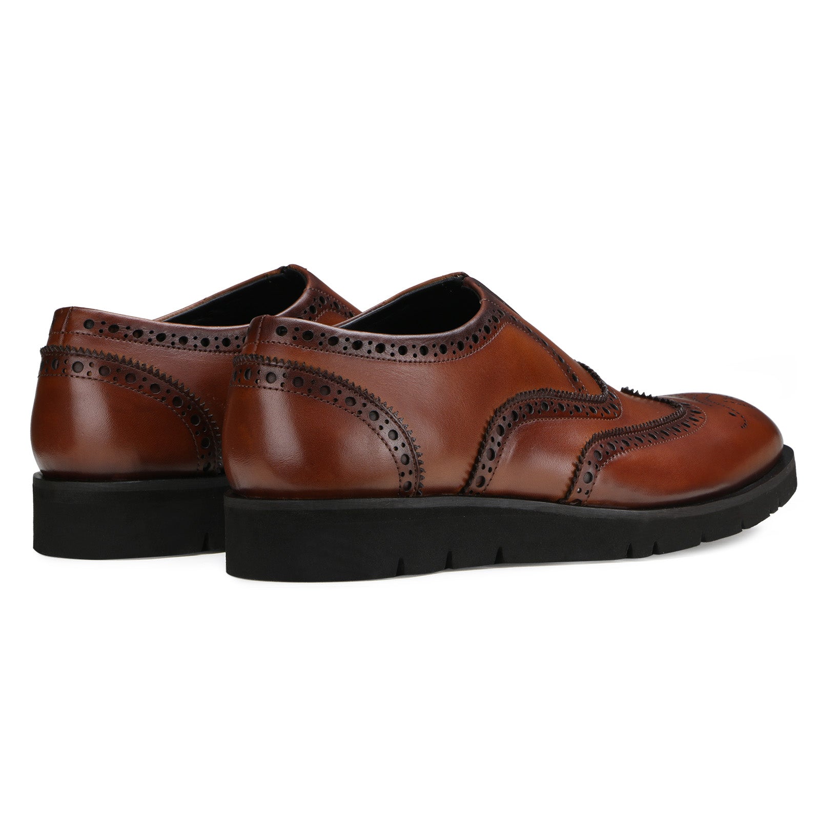 Kyle AirFlexLite  wingtip Loafers in Brown