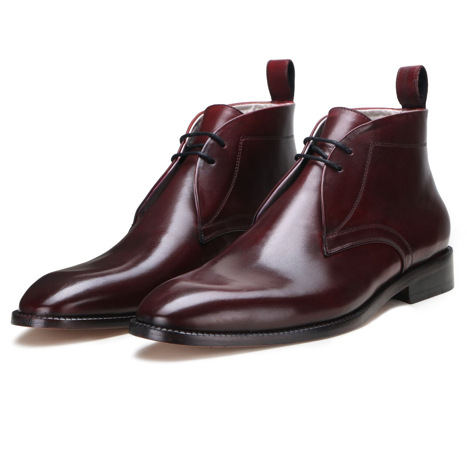 Munich Chukka Boots In Cognac