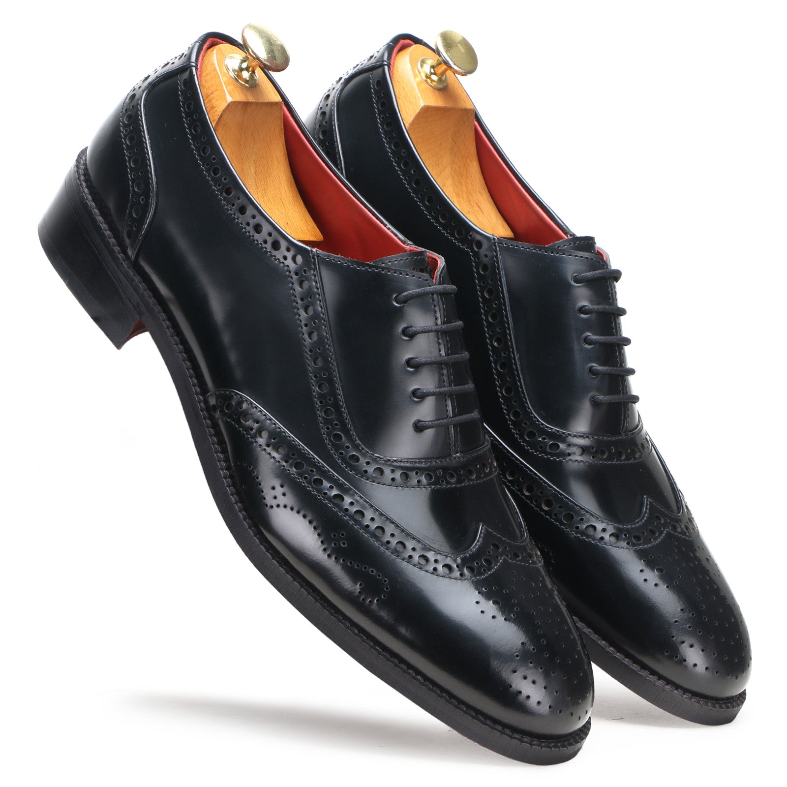 The Boss Brogues In Black
