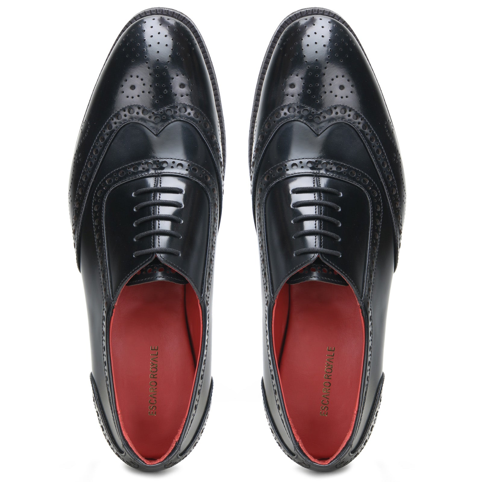 The Boss Brogues In Black