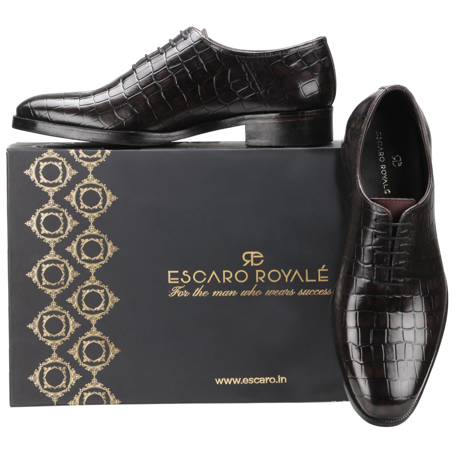 The Ferdinand Wholecut Oxford in Wine
