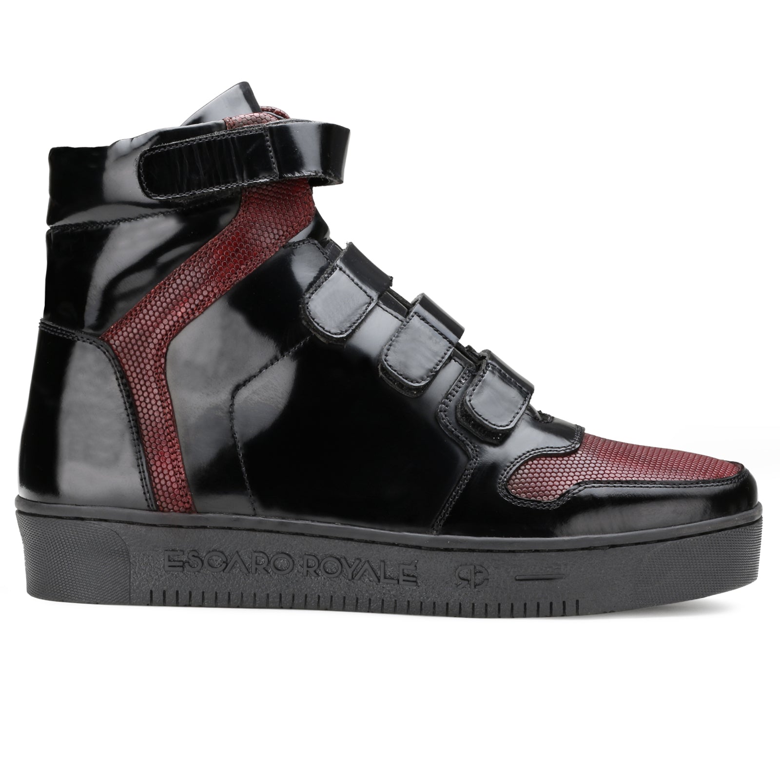 Triumph Black High-Top Sneakers