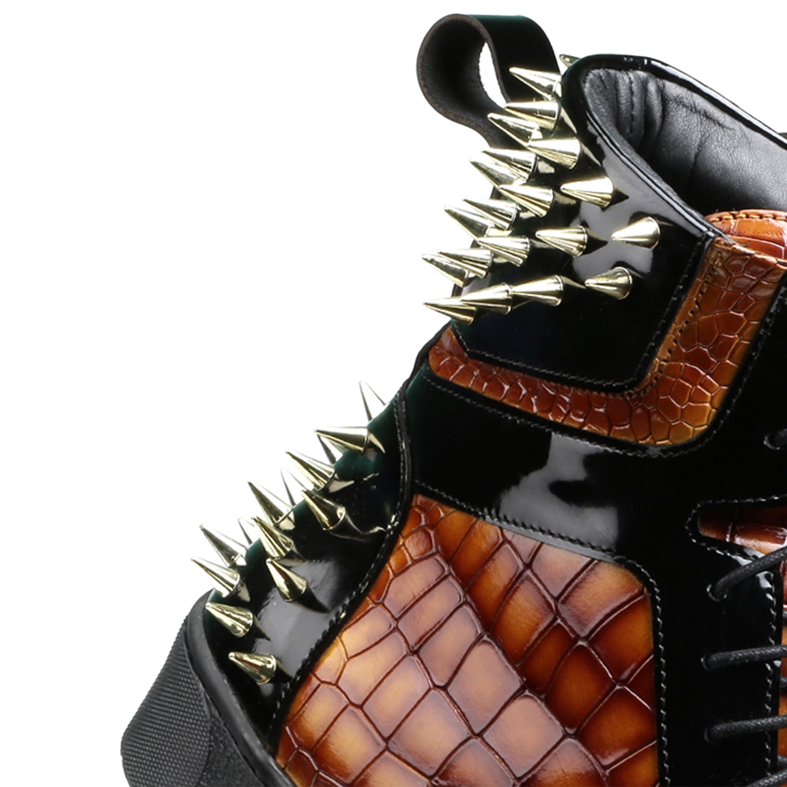 Monarcho Hightop Stud Sneakers