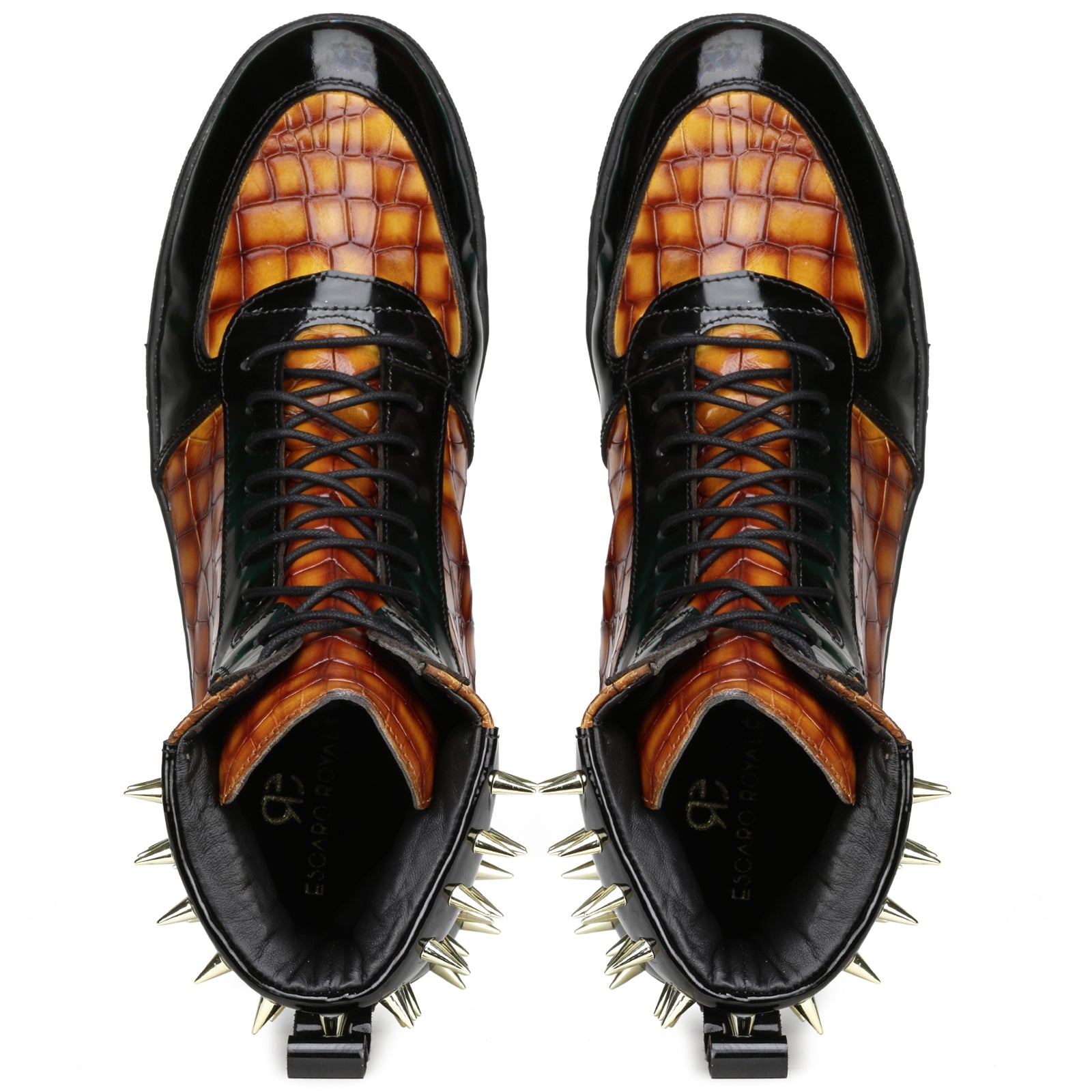 Monarcho Hightop Stud Sneakers