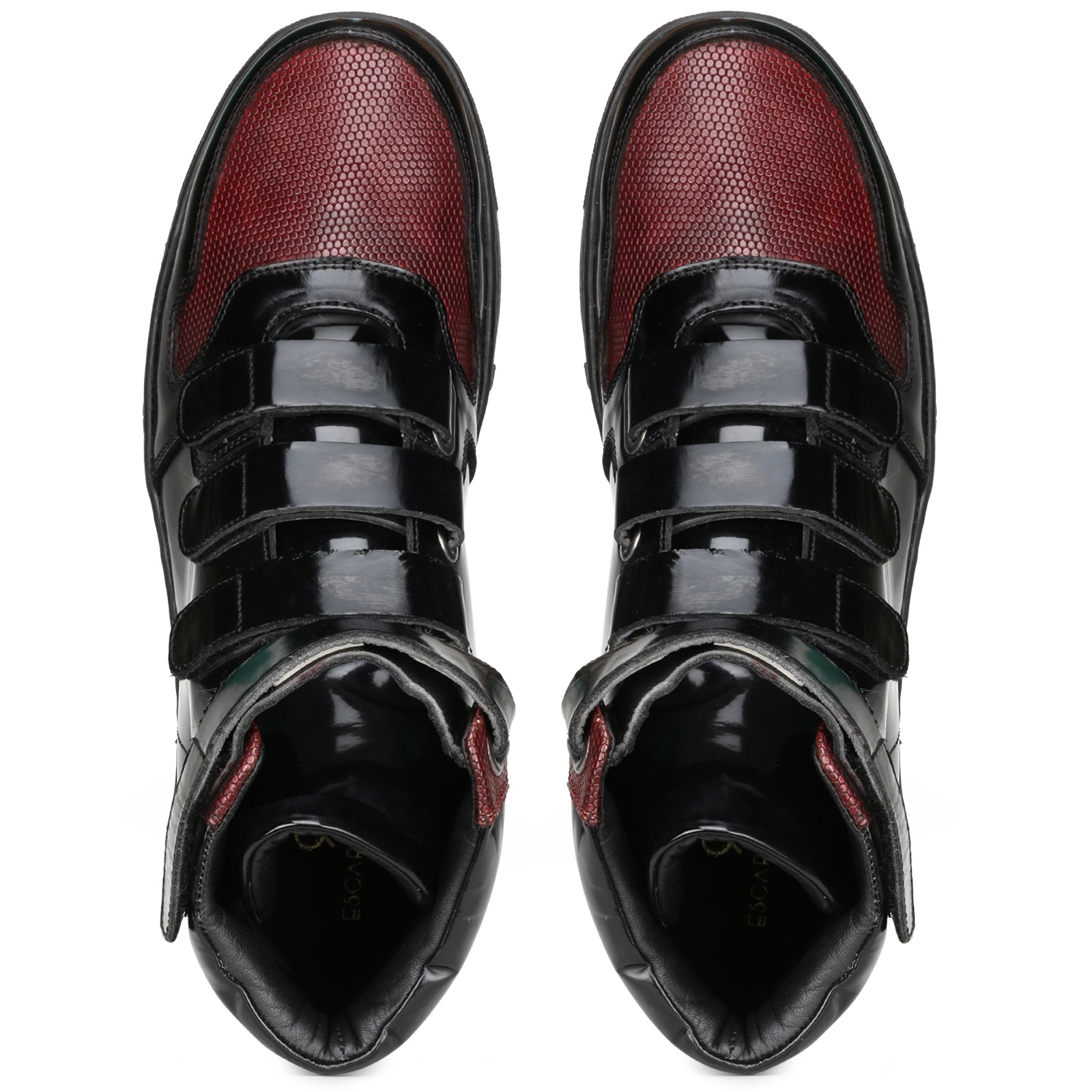 Triumph Black High-Top Sneakers