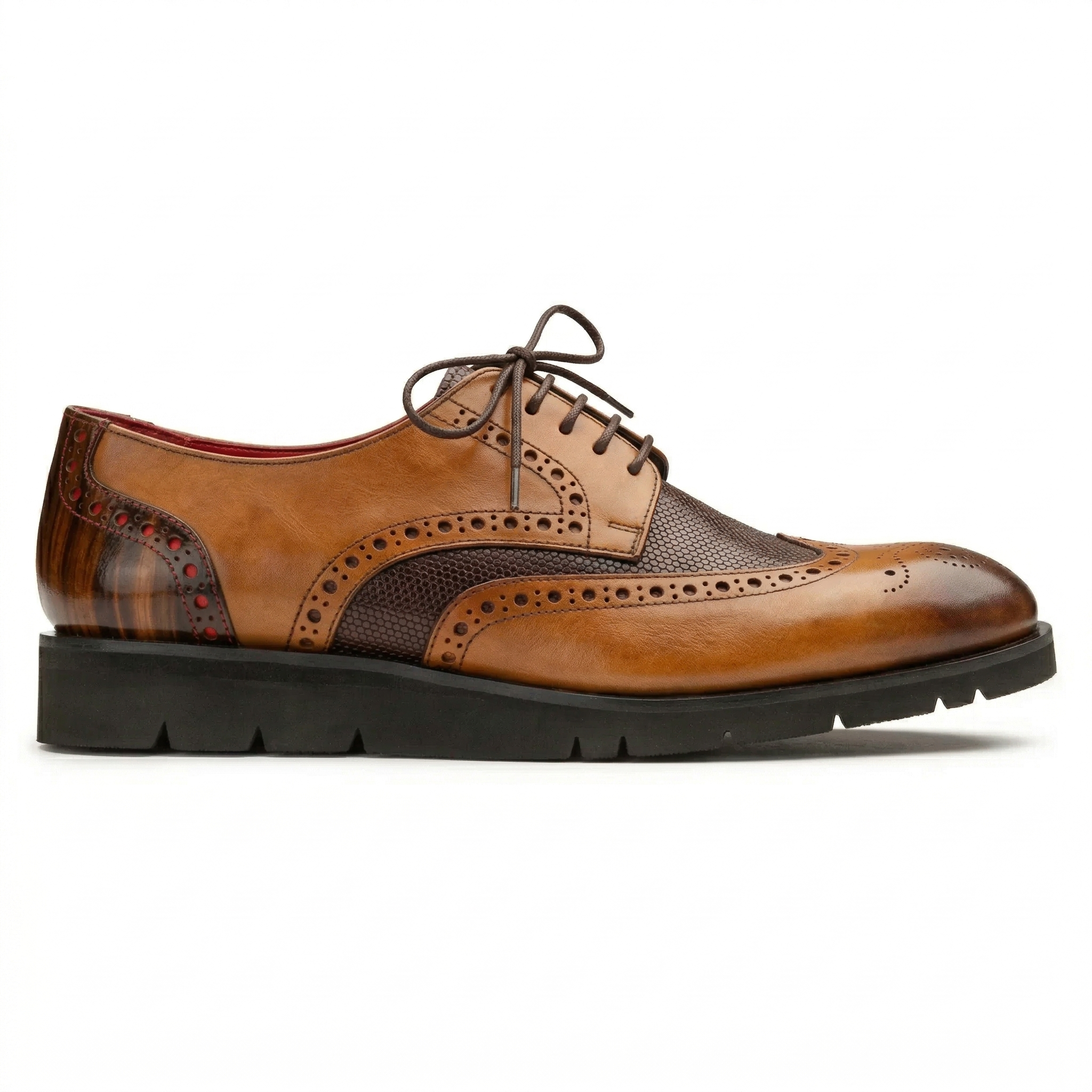 Mendoza AirFlexLite Brogues in Tan