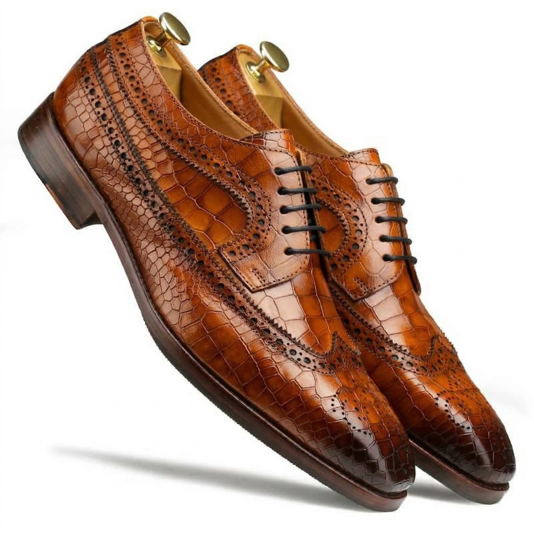 Myrtle Brogues in Tan