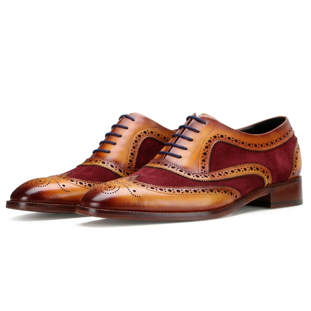 TanRed London Brogues