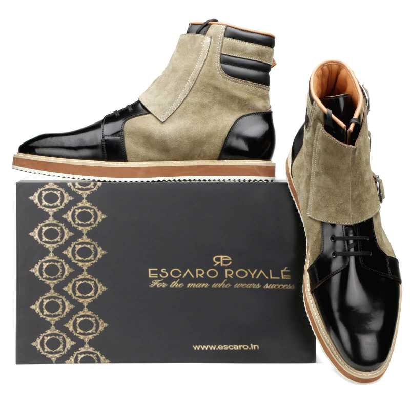 Barton Monkstrap Shoes - Escaro Royale