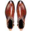 Stivali Zipper Jodhpur Boots in Brown Tan - Escaro Royale