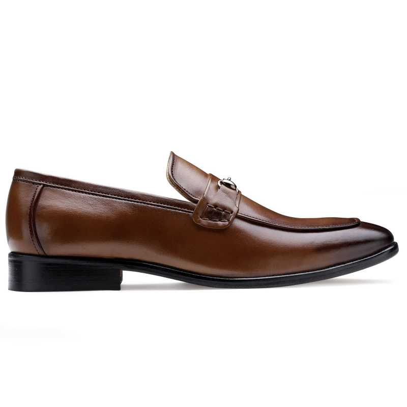 The Vermont Bit Loafer In Tan - Escaro Royale