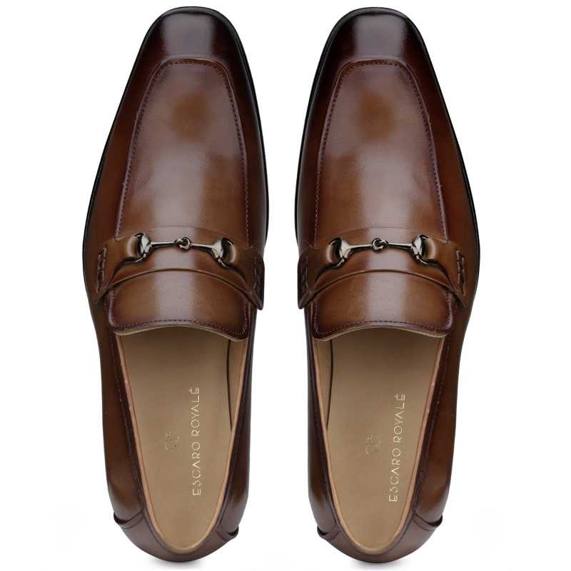 The Vermont Bit Loafer In Tan - Escaro Royale