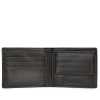 Black Plain Ultra-Soft Leather Mens Wallet - Escaro Royale