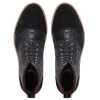 Jose Printed Laceup Boots - Black with Suede - Escaro Royale