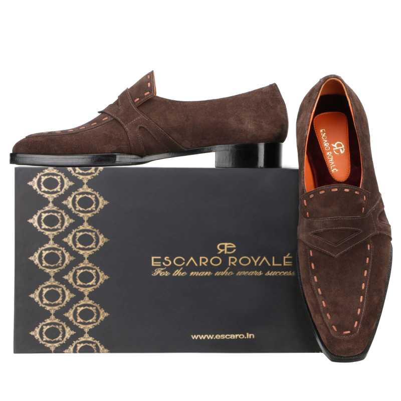 Asher Penny Loafers - Escaro Royale