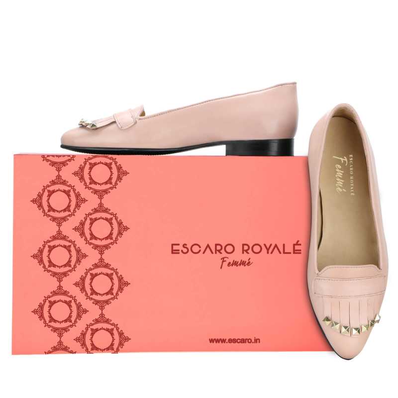 Milan Studded Loafers - Escaro Royale
