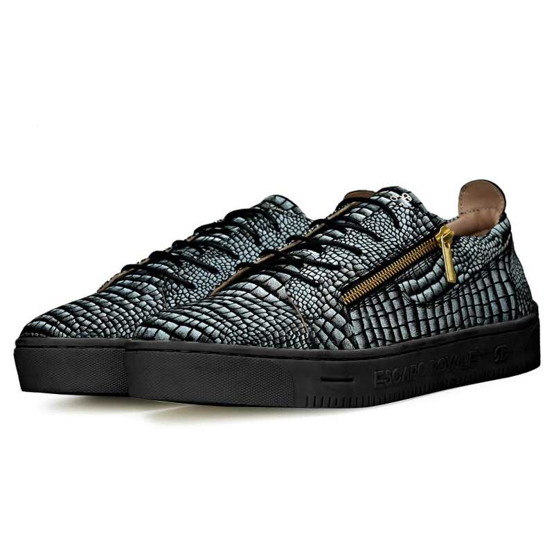 Cadell Textured Sneakers - Escaro Royale
