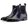 Regal Chelsea Boots in Blue - Escaro Royale
