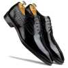 Tony Black Midsplit Oxford Shoes - Escaro Royale