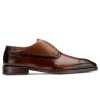 Mooney Patina Brown Oxford Shoes - Escaro Royale